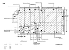 平面図　求積図（麻雀屋）